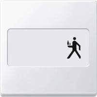 Merten 434319 Wisselschakelaar Afdekking System M Polar-wit 1 stuk(s) - thumbnail