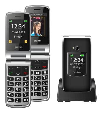 Bea-Fon SL595 schwarz-silber
