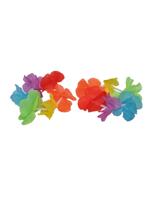 Rainbow Bloemen Armbanden Hawaii (2st) - thumbnail