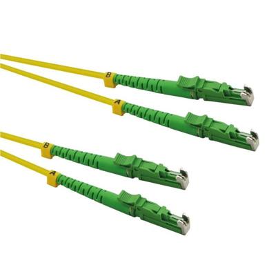 ROLINE glasvezelkabel duplex 9/125µm OS2, LSH/LSH, APC gepolijst, LSOH, geel, 5 m