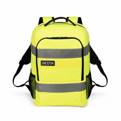 Dicota Hi-Vis Base Laptoprugzak Geel