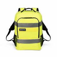 Dicota Hi-Vis Base Laptoprugzak Geel - thumbnail