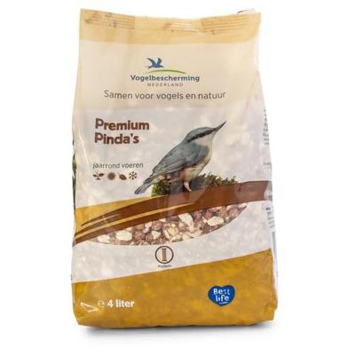 Vogelbescherming Nederland premium pinda's 4l