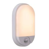 Lucide HUPS IR - Wandlamp Binnen/Buiten - LED - 1x10W 3000K - IP54 - Beweging & dag/nacht sensor - Wit - thumbnail