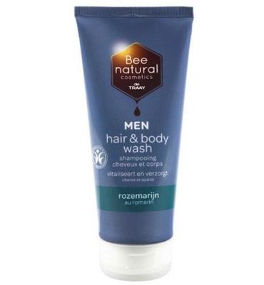 Bee Honest Men Hair & Body Wash Rozemarijn Bee Honest Men Hair & Body Wash Rozemarijn