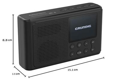 Grundig Music 6500 Radio DAB+, DAB CD, DAB+, MP3, USB, Bluetooth Zwart