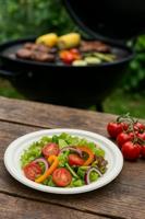 Bord pure, rond, wit, diameter 23 cm, uit suikerriet, pak van 50 stuks - thumbnail