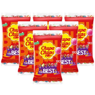 Chupa Chups lollies, The Best Of, pak van 120 stuks