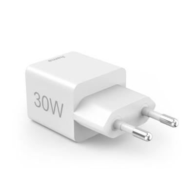Hama USB-oplader 30.00 W 1x USB-A, 1x USB-C USB PD Wit Binnen USB Power Delivery (USB-PD)