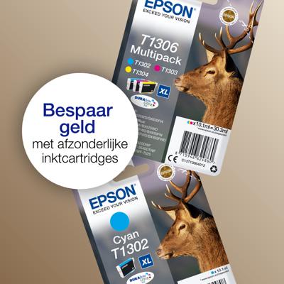 Epson Inktcartridge T1301 Origineel Zwart C13T13014012