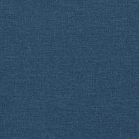 Eetkamerstoelen 2 st stof blauw - thumbnail