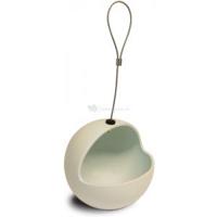 Porseleinen voederbal voor vogels blauw - thumbnail