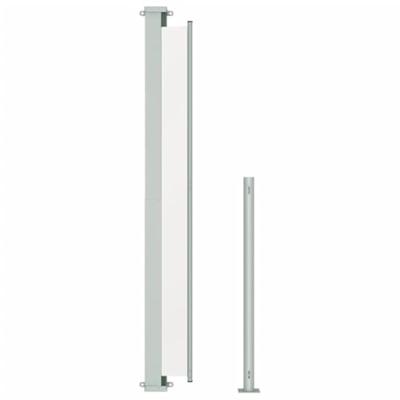 VidaXL Tuinscherm uittrekbaar 200x500 cm crème