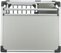 TRIXIE VERVOERSBOX ALUMINIUM ZILVER / LICHTGRIJS 97X88X75 CM - thumbnail