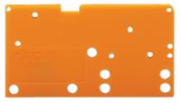 WAGO 742-650 Afsluitplaat Oranje 300 stuk(s) - thumbnail
