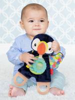 INFANTINO papegaaiduiker knuffel om op te bijten meerkleurig - thumbnail