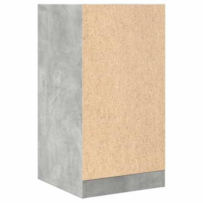 Apothekerskast 40x41x77,5 cm bewerkt hout betongrijs - thumbnail