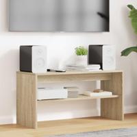 TV-kast Sonoma Eiken 80 x 30 x 40 cm Bewerkt hout - thumbnail