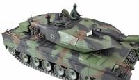 Torro 1/16 RC Leopard 2A6 Camouflage BB+IR met metalen tracks (2024 versie) - thumbnail