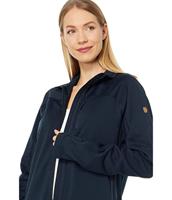 Fjallraven Abisko Lite Fleece Dames Dark Navy M - thumbnail