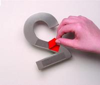 Dubbelzijdig plakband Ceys 1,5 m Transparant - thumbnail