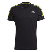 adidas Performance Own The Run hardloopshirt zwart/geel - thumbnail