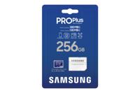 Micro SD geheugenkaart met adapter Samsung 256 GB - thumbnail