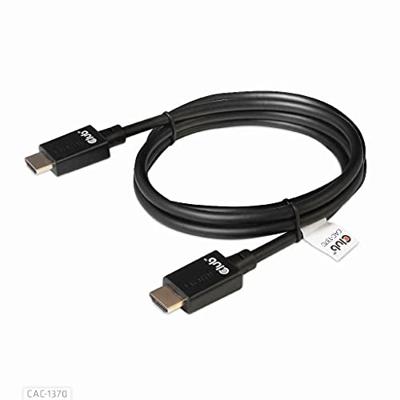 club3D CAC-1370 HDMI-kabel HDMI Aansluitkabel HDMI-A-stekker 1.50 m Zwart club3D CAC-1370 HDMI-kabel HDMI Aansluitkabel HDMI-A-stekker 1.50 m Zwart