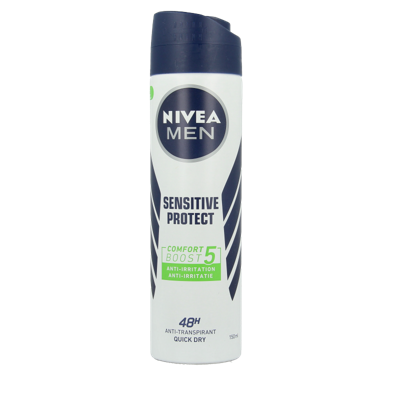 Nivea Men deodorant spray sensitive protect 150 Milliliter Nivea Men deodorant spray sensitive protect 150 Milliliter