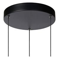 Lucide MARGARY - Hanglamp - Ø 28 cm - LED Dimb. - 3x4W 2700K - Zwart - thumbnail