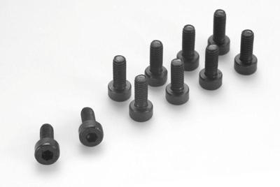 Cilinderschroef met binnenzeskant, M2X8, Staal (10st)