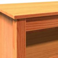 Schoenenbank Wasbruin 110 x 38 x 45.5 cm Massief grenenhout - thumbnail