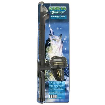 Game on Fishing Tele Werphengel met accessoires, 1,6m