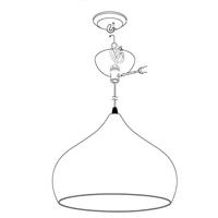 Eglo Antieke hanglampHapton - 49449 - thumbnail