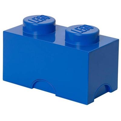 Room Copenhagen LEGO Storage Brick 2 Blauw opbergdoos