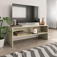 VidaXL Tv-meubel 100x40x40 cm bewerkt hout sonoma eikenkleurig - thumbnail
