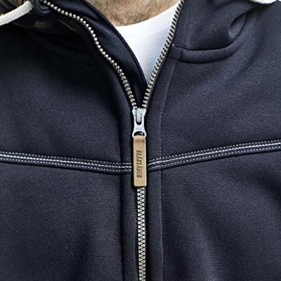 Blåkläder 4933 Hoodie met rits gevoerd marineblauw - maat XL