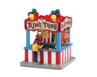 Lemax ring toss game verlicht kerstdorp tafereel Carnival 2025 - thumbnail