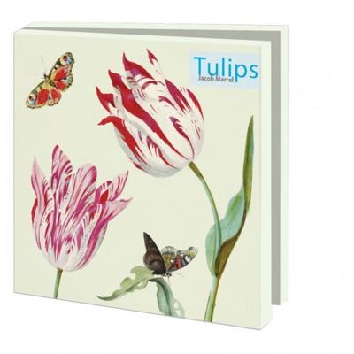 Kaartenmapje Tulips, Jacob Marrel 10 Stuks Kaartenmapje Tulips, Jacob Marrel 10 Stuks