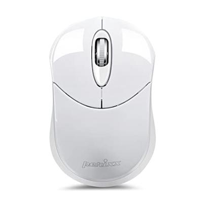 Perixx PERIMICE-802 W Muis Bluetooth Optisch Wit 3 Toetsen 1000 dpi