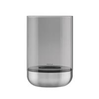 BLOMUS - Calma - Windlicht L 22,5cm Stainless Steel - thumbnail