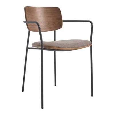 Kave Home Eetkamerstoel 'Maureen' kleur Walnoot