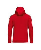 JAKO 6850D Jas Met Kap Classico Dames - Rood - 36 - thumbnail
