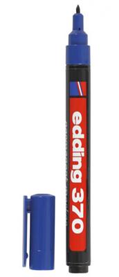 Edding 370 Stift, lijndikte 1 mm, blauw, 1 stuk