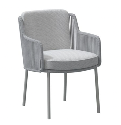 Tuinstoel Bernini Frozen met 2 kussens | 4 Seasons Outdoor Tuinstoel Bernini Frozen met 2 kussens | 4 Seasons Outdoor