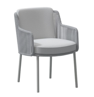 Tuinstoel Bernini Frozen met 2 kussens | 4 Seasons Outdoor - thumbnail