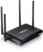 TEW-827DRU AC2600 StreamBoost MU-MIMO WiFi Router - Draadloze router - 4-poorts switch - GigE - 802.11a/b/g/n/ac - Dual Band - zwart - thumbnail