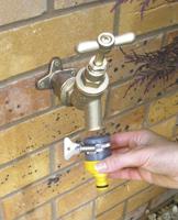 Hozelock ronde kraanaansluiting - thumbnail