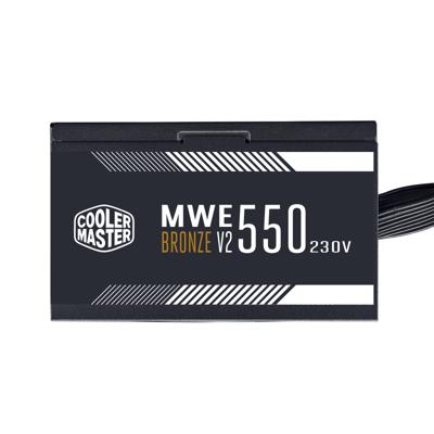 Cooler Master mpe-5501-acabw-beu mwe 550 bronze-v2 - 230v, 120mm, 85%, 2x pcie, black
