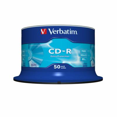 CD-R Verbatim 43351 52x 700 MB (50 Stuks) - thumbnail